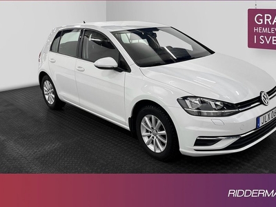 Volkswagen GolfTSI Style Carplay Välservad Låg-Skatt 2018, Halvkombi