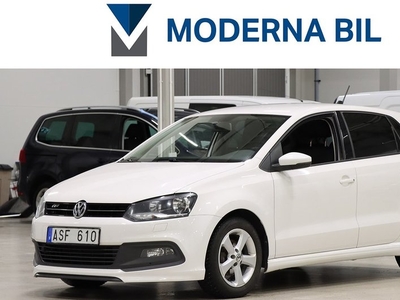 Volkswagen Polo1.2 TSI R-LINE EU5 M K VÄRM NY KAMKEDJA 2013, Halvkombi