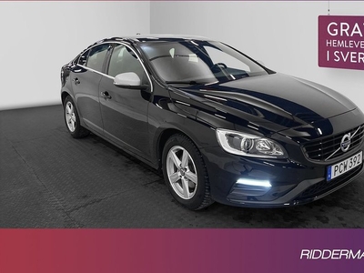 Volvo S60T3 R-Design VOC Värmare Rattvärme Välservad 2017, Sedan