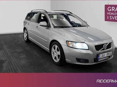 Volvo V50D2 Momentum D-värme M-värme 0.38l mil Drag 2011, Kombi