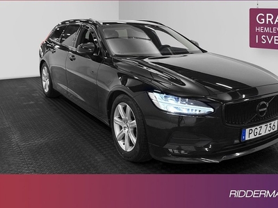 Volvo V90D4 Momentum Adv Värm Kamera Drag Navi BLIS 2017, Kombi