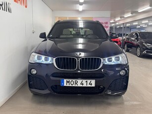 BMW X3 xDrive20d M Sport 190hk 2015/PANO/NAVI/B-KAM/DRAG