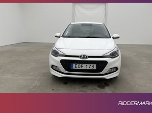 Hyundai i20 1.4 101hk Premium Sensorer Bluetooth Rattvärme