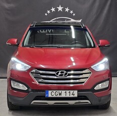 Hyundai Santa Fe 4WD, 1-ägare, Pano, 197HK, Navi, Drag!!!