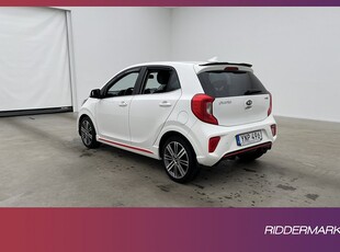 Kia Picanto 1.0 T-GDI 100hk GT Line B-Kam P-Sensor Skinn