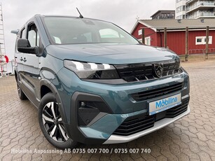 Peugeot Rifter Handikappanpassad Rullstolsbil