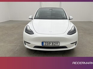 Tesla Model Y Long Range AWD Dragkrok Autopilot Svensksåld