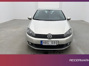 Volkswagen Golf TDI 105hk Kamera Farthållare Drag Välservad