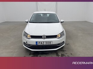 Volkswagen Polo 1.2 TSI 90hk Comfortline M-Värmare Bluetooth