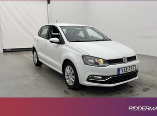 Volkswagen Polo1.2 TSI Bluetooth Skatt 0,47l Mil 2016, Halvkombi