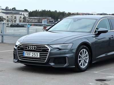 Audi A6 Avant 45 TDI Q S Line Krok S/V-hjul Värmare