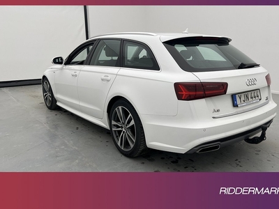 Audi A6 Quattro 2.0 TDI 190hk S-Line D-Värm Drag 0.46l/mil