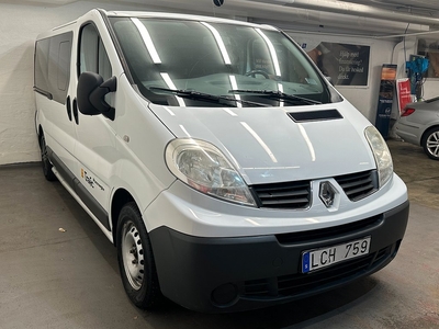 Renault trafic Kombi 2.9t 2.0 dCi 9-sits Drag, Nyservad, Nybesiktad