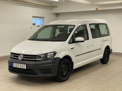 Volkswagen Caddy MAXI LIFE 1.4TGI AUT 7-SITS EU6 LÄDER PDC