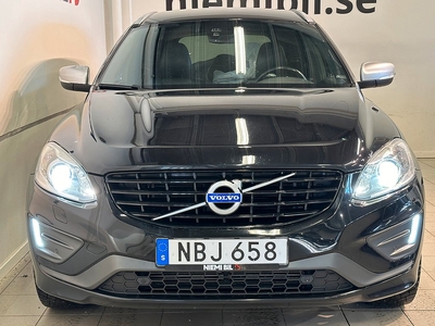 Volvo XC60 D4 AWD R-Design Dvärm PDC Skinn Drag VoC S/V-hjul