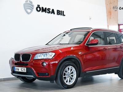 BMW X3 xDrive20d Panorama 360° Navi Skinn 184hk