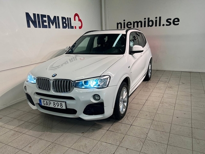 BMW X3 xDrive30d M Sport H/K Drag Navi Pano Dvärm S/V-hjul