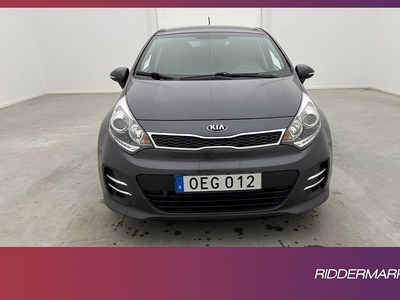 Kia Rio 1.2 CVVT 84hk Värmare B-Kamera Rattvärme Drag