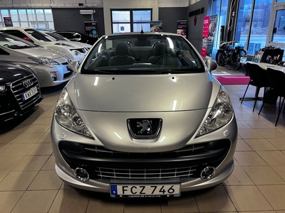 Peugeot 207 CC 1.6 VTi 120hk Cabriolet 3-Brukare, Lågmilare