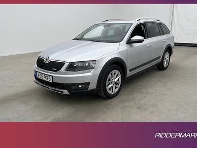 Skoda Octavia Scout TDI 4x4 Värmare Drag Sensorer CarPlay