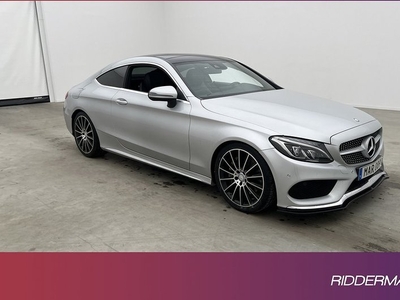 Mercedes C300Benz C 300 Coupé AMG Sport Pano Kamera Sportavgas 2016, Sportkupé