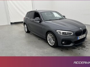 BMW 118i M Sport Skinn Sensorer Keyless Välservad 2019, Halvkombi