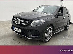 Mercedes GLE350Benz GLE 350 d 4M AMG Luft Pano H K Värm 360° Drag 2018, SUV