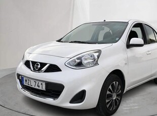 Nissan Micra1.2 5dr 2016, Halvkombi