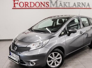 Nissan NOTE1.2 SOLLUCKA VÄRMARE 360 NAVI 2014, Halvkombi