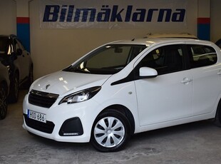 Peugeot 1085-dörrar 1.0 VTi ETG5 AUTOMAT NYSERV BT 2015, Halvkombi