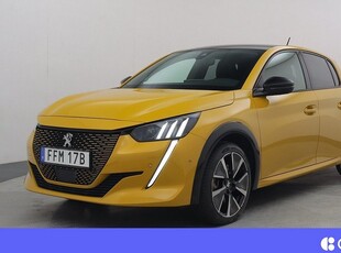 Peugeot e-208GT Pack Adap.Farth Navi Värmep. Kamera V-Hjul 2021, Halvkombi