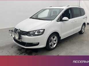 Volkswagen Sharan4M Masters 7-sits Pano El-dörr Drag 2015, Minibuss