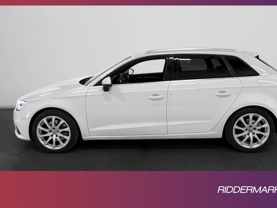 Audi A3 Sportback 2.0 TDI quattro 184hk Farthållare BT Drag