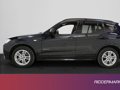 BMW X3 xDrive20d 184hk M-Sport Panorama HiFi Skinn HUD Navi