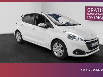 Peugeot 208 1.2 VTi 82hk Style Pano Värmare Sensorer Drag