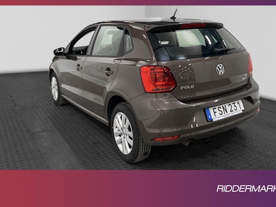 Volkswagen Polo 1.2 TSI 90hk P-Sensorer 0,48L/Mil