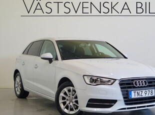 Audi A3Sportback 2.0 TDI quattro Värmare V-hjul 2015, Halvkombi