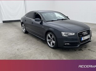 Audi A5Sportback 2.0 TDI Q S-Line Värm Sensorer Välservad 2014, Sportkupé