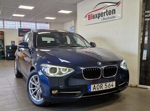 BMW 116i 5-dörrars Sport line Euro 6| Taklucka 2014, Halvkombi