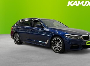 BMW 520i Touring M-Sport H K Pano 360° Skinn HuD 2019, Kombi