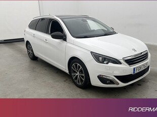 Peugeot 308SW 1.2 Allure Pano Värmare Sensorer Drag 2016, Halvkombi