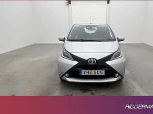 Toyota Aygo1.0 X-PLAY Touch Kamera Farthållare Välserv 2017, Halvkombi