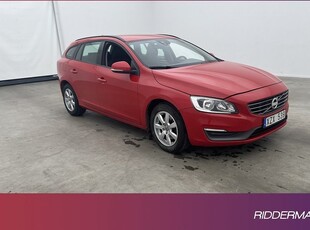 Volvo V60D2 Kinetic En-Brukare Välservad 0,41L Mil 2014, Kombi