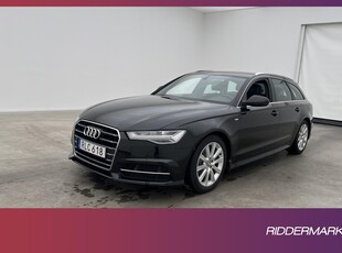 Audi A6 TDI 190hk Full S-Line Alpin D-värm Sensorer Dragkrok