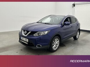 Nissan Qashqai 1.5 dCi 110hk Tekna Panorama Skinn 360° Navi