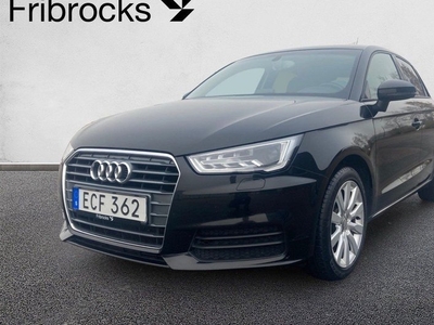 Audi A1Sportback 1.0 TFSI SPORT EDITION DRAGKROK 2016, Halvkombi