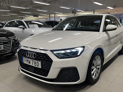 Audi A1Sportback 30 TFSI Proline 6-växlad 2021, Halvkombi