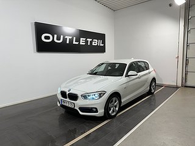 BMW 118 d 5-dörrars Sport line/Navi/Euro 6/150hk/Ny Besiktad