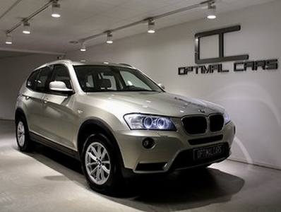 BMW X3 xDrive 4WD 20d Sportline Manuell Läder Drag