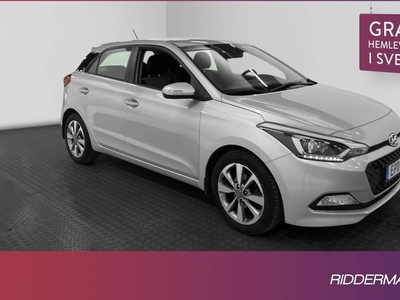 Hyundai i201.2 Komfort Värmare Rattvärme Välservad 2016, Halvkombi